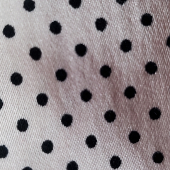 PINK buttondown with polka dots NEW XL - Picture 7 of 7